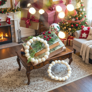 Sunvega Weathered Finish Iron Snowflake Hanging Ball Ornaments for Holiday Decor