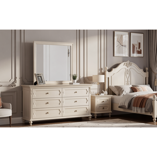 Sunvega Dark Brown Tufted Polyurethane Upholstered King Size Bed Frame