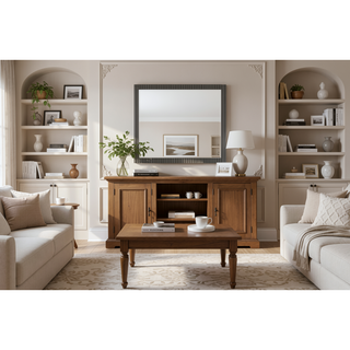 Sunvega Espresso Finish Chest with Smooth Metal Glides and Dovetail Joints