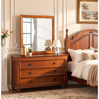 Sunvega Dark Brown Tufted Polyurethane Upholstered King Size Bed Frame