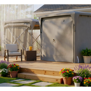 Sunvega Pop Up Gazebo Screen Tent with Adjustable Mesh Sidewalls and Removable Roof Cover