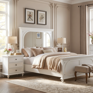Sunvega Plush Seating Bedroom Bench with Acrylic Legs and Silver Tips