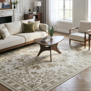 Sunvega Abstract Plush Shag Area Rug with Soft Pile for High Traffic