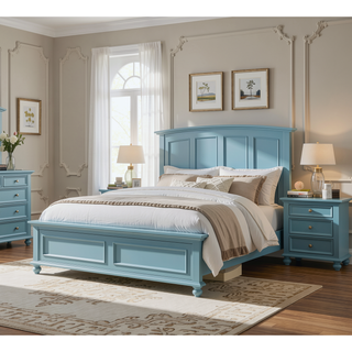 Sunvega Dark Brown Tufted Polyurethane Upholstered King Size Bed Frame
