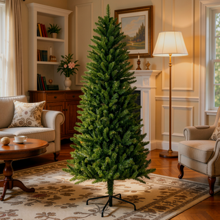 Sunvega 9FT Pre-Lit Artificial Christmas Tree with 500 LED Lights and 2580 Branch Tips