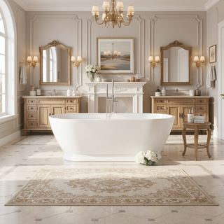 Sunvega Gold Vanity Light Fixture with Milky White Glass Shade for Mirror Bathroom