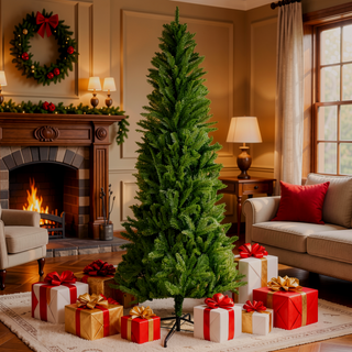 Sunvega 9FT Pre-Lit Artificial Christmas Tree with 500 LED Lights and 2580 Branch Tips