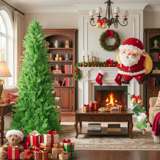 Sunvega 9FT Pre-Lit Artificial Christmas Tree with 500 LED Lights and 2580 Branch Tips