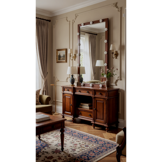 Sunvega Hollywood Full Length Floor Mirror with 3 Color Modes for Dressing Room