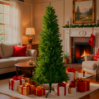 Sunvega 9FT Pre-Lit Artificial Christmas Tree with 500 LED Lights and 2580 Branch Tips