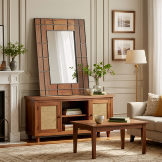 Sunvega Mirror with Dimmable LED Lights and Touch Control