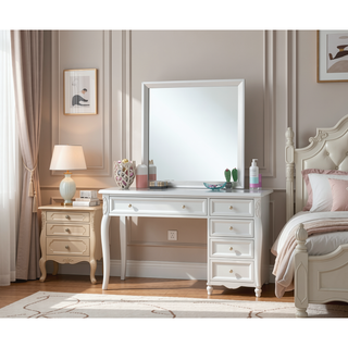Sunvega Modern Design Silver Champagne Mirror with High Grade Laminate Print Finish