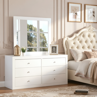 Sunvega Dark Brown Tufted Polyurethane Upholstered King Size Bed Frame