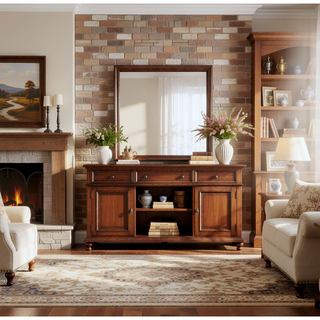 Sunvega Dark Brown Tufted Polyurethane Upholstered King Size Bed Frame