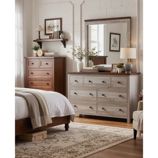 Sunvega Dark Brown Tufted Polyurethane Upholstered King Size Bed Frame