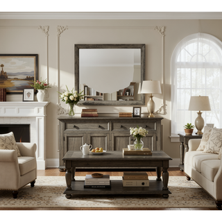Sunvega Dark Brown Tufted Polyurethane Upholstered King Size Bed Frame