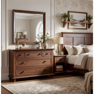Sunvega Dark Brown Tufted Polyurethane Upholstered King Size Bed Frame