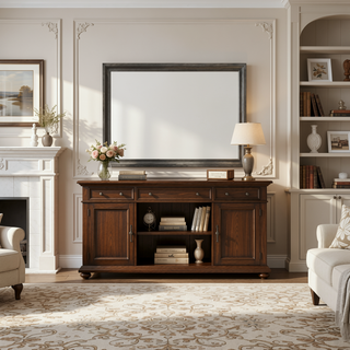 Sunvega Naima Gray Finish Mirror with Simple Clean Design and Smooth Non Beveled Edge