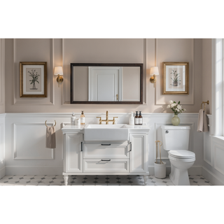 Sunvega Smart Touch Button Controlled Multi-Functional Bathroom Vanity LED Mirror
