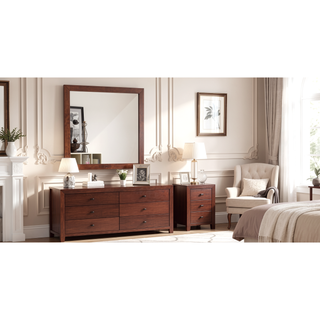 Sunvega Dark Brown Tufted Polyurethane Upholstered King Size Bed Frame