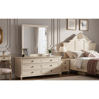 Sunvega Dark Brown Tufted Polyurethane Upholstered King Size Bed Frame