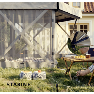 Sunvega Pop Up Gazebo Canopy Tent with Sidewalls and Waterproof Cover for Outdoor