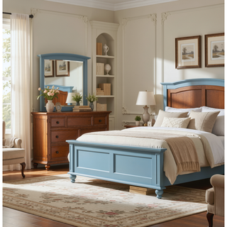 Sunvega Dark Brown Tufted Polyurethane Upholstered King Size Bed Frame