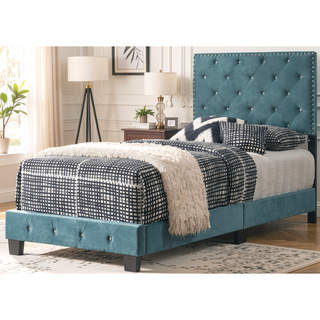 Sunvega Bright Green Twin Bed Frame with Spacious Storage and Sturdy Build