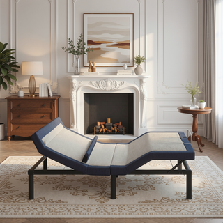 Sunvega OS65 Adjustable Bed Base with Wireless Remote Head Foot Lumbar Support