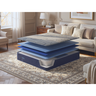 Sunvega TempaGel Gen II Dual Cooling Gel Memory Foam Mattress with Individually Wrapped Coils