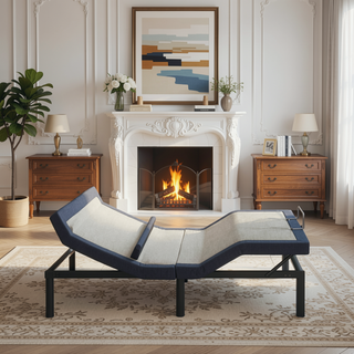 Sunvega OS65 Adjustable Bed Base with Wireless Remote Head Foot Lumbar Support