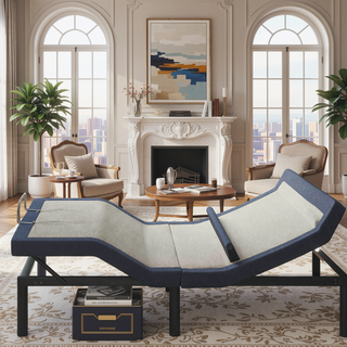 Sunvega OS65 Adjustable Bed Base with Wireless Remote Head Foot Lumbar Support