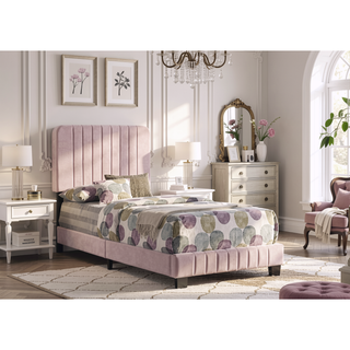 Sunvega Twin Bed Frame in Crisp White for Compact Living Areas