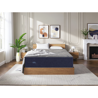 Sunvega TempaGel Gen II Memory Foam Mattress with Dual Cooling Technology and Individually Wrapped Coils