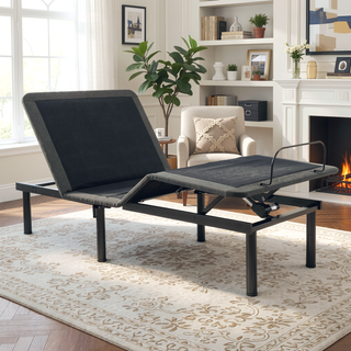 Sunvega Voice Activated Twin XL Adjustable Bed Frame with Zero Gravity Settings