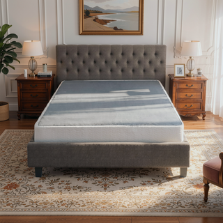 Sunvega High Profile 8.5 Inch California King Mattress Foundation with Textured Fabric