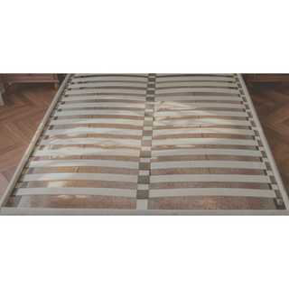 Sunvega King Upholstered Storage Bed with 2 Drawers and Polyester Fabric