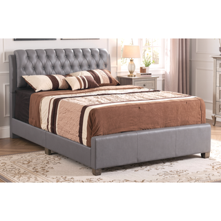 Sunvega Modern Light Grey King Bed for Your Stylish Bedroom Retreat