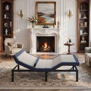 Sunvega OS65 Adjustable Bed Base with Wireless Remote Head Foot Lumbar Support