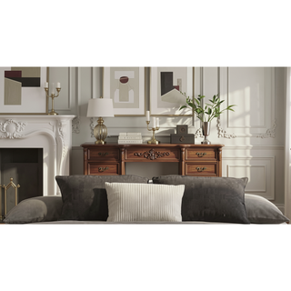 Sunvega Modern Contemporary Style King Panel Bed with Tall Headboard and Footboard