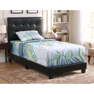 Sunvega Twin Bed Frame in Crisp White for Compact Living Areas