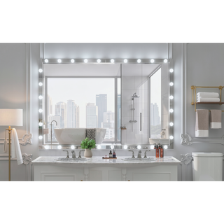 Sunvega Hollywood Full Length Floor Mirror with 3 Color Modes for Dressing Room