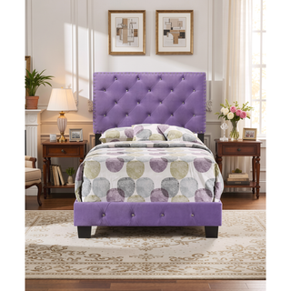 Sunvega Strong Twin Bed with Vivid Purple Color for Stylish Spaces
