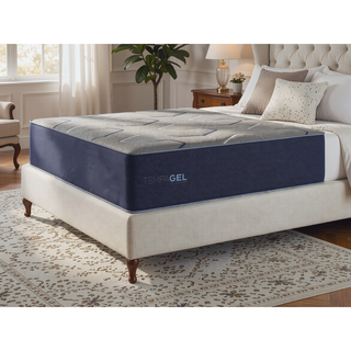 Sunvega TempaGel Gen II Memory Foam Mattress with Dual Cooling Technology and Individually Wrapped Coils