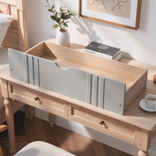 Sunvega Full Size Wood Daybed with Two Drawers for Extra Storage Space, White