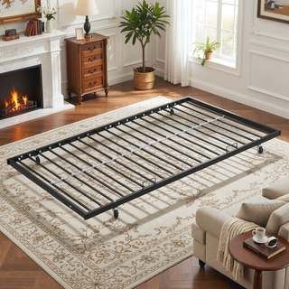 Sunvega Modern Metal Bunk Bed Frame with Strong Steel Structure for Bedroom