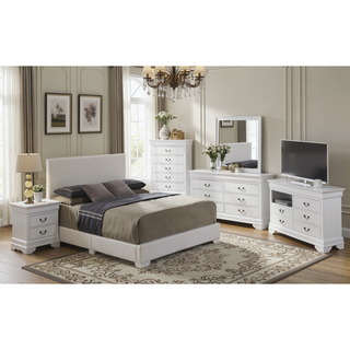 Sunvega Sleek Black Full Bed Frame with Chic Finish for Casual Elegance
