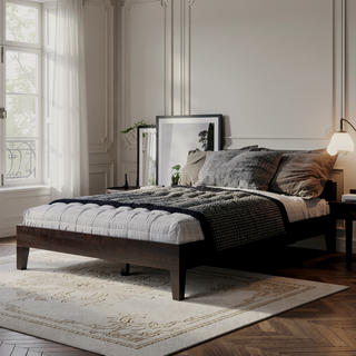 Sunvega Full Platform Bed with 28-Slat Dual-Zone System and 650lb Capacity