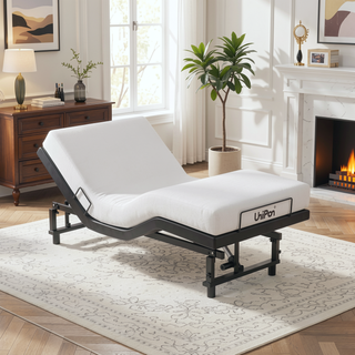 Sunvega Adjustable Queen Bed Frame with Zero Gravity Experience and USB Charging Station
