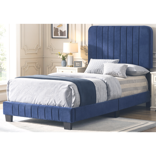 Sunvega Twin Bed Frame in Crisp White for Compact Living Areas